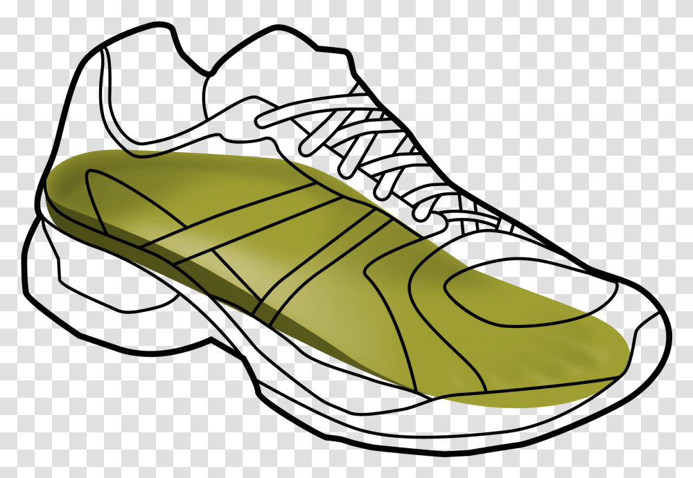 Running Shoe Drawing At Getdrawings Shoe, Boat, Vehicle, Transportation, Rowboat Transparent Png