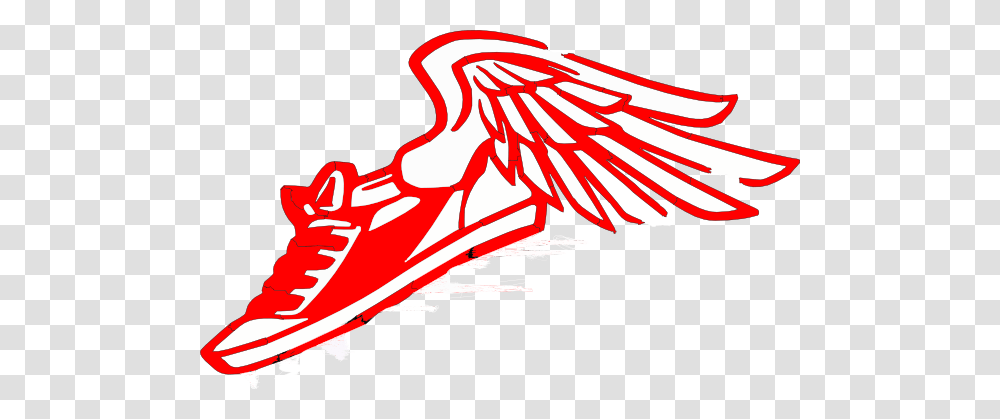 Running Shoe With Wings Clip Art, Ketchup, Food, Logo Transparent Png