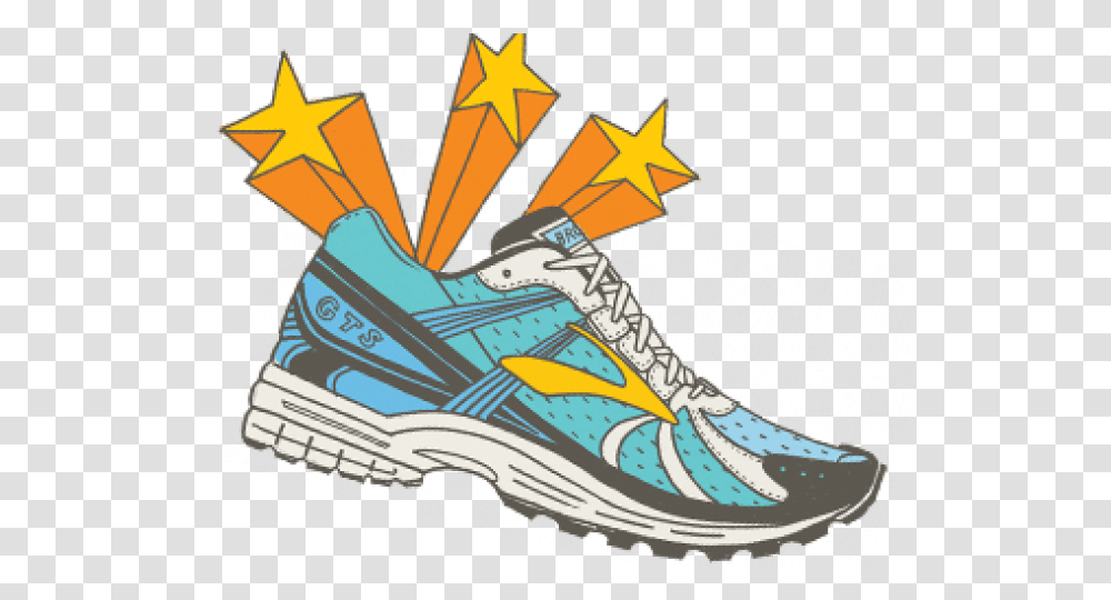 Running Shoes Clipart Cute Shoe, Apparel, Footwear, Sneaker Transparent Png