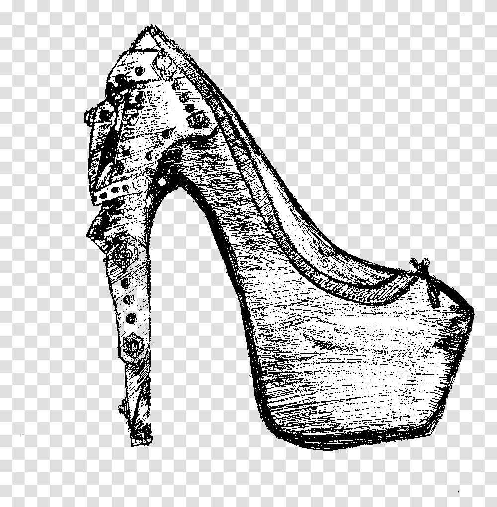 Running Shoes Clipart High Heeled Shoe, Apparel, Axe, Tool Transparent Png