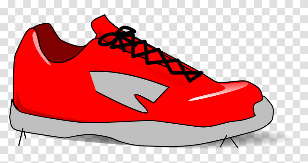 Running Shoes Clipart High Top Sneaker, Apparel, Footwear Transparent Png