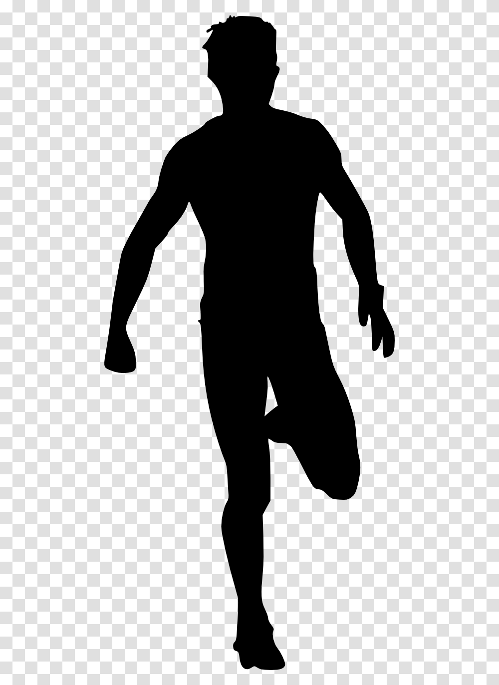 Running, Silhouette, Person, Human, Sleeve Transparent Png