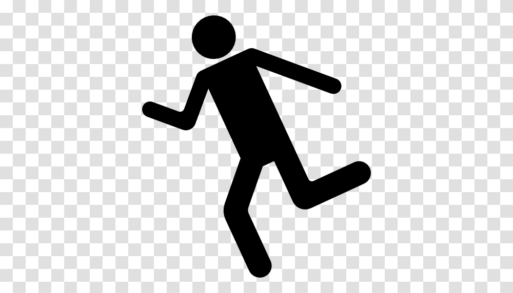 Running Silhouette, Person, Human, Sign Transparent Png