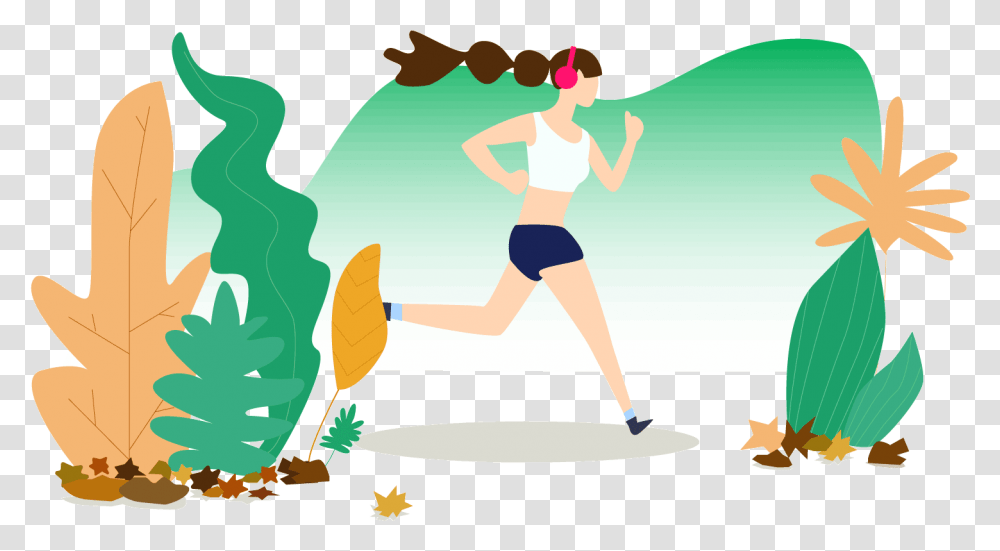 Running Sport Character Exercise Image And Clipart Illustration, Person, Human, Fitness, Working Out Transparent Png