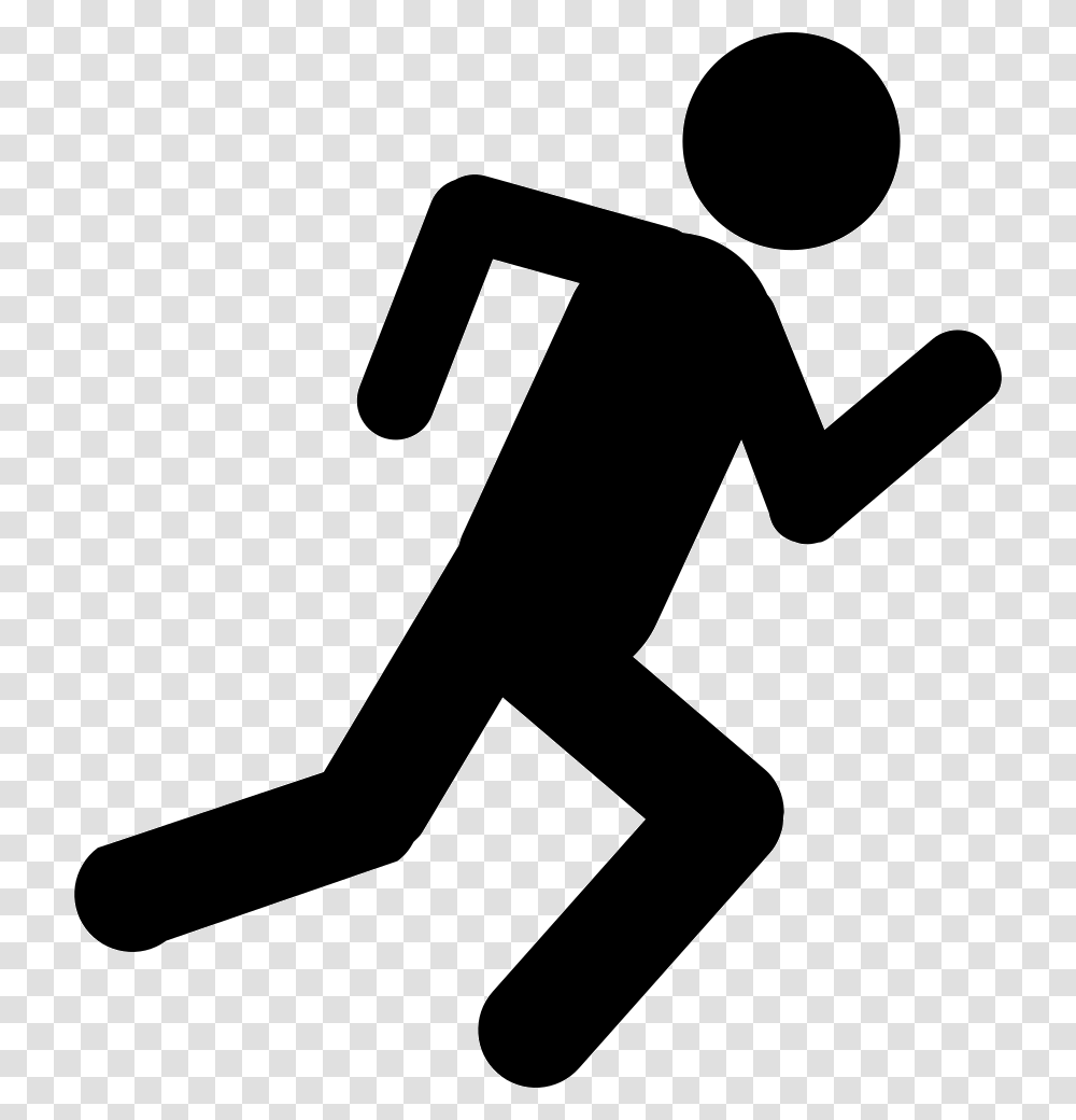 Running Stick Figure Icon Free Download, Hammer, Stencil, Sport, Sports Transparent Png