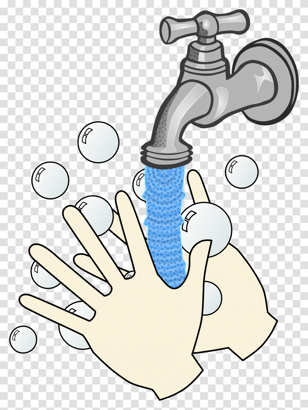 Running Water Wash Your Hands With Soap And Water, Sink Faucet, Indoors, Washing, Plumbing Transparent Png