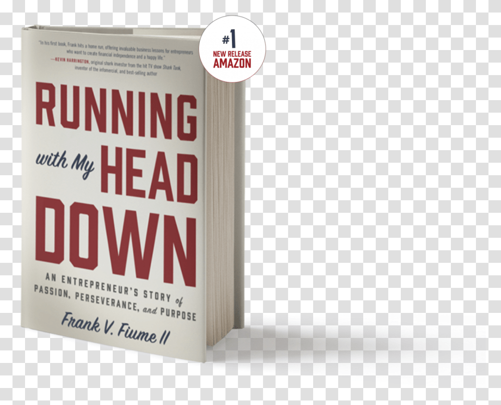 Running With My Head Down Book Cover, Advertisement, Poster, Paper Transparent Png