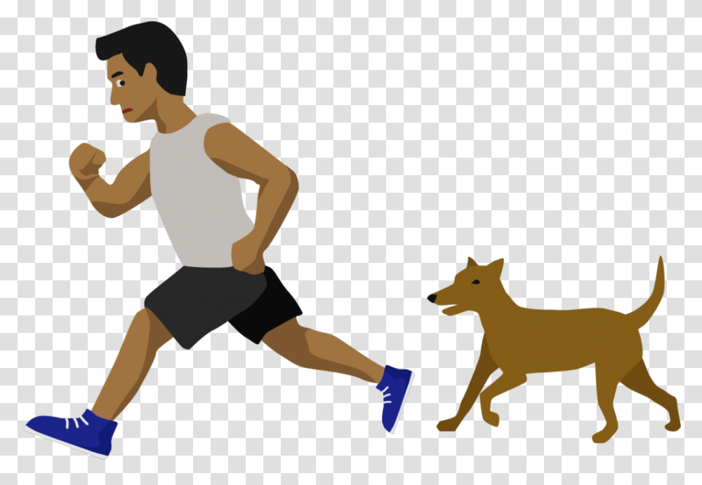Runningfromdog Human Skin Color, Person, People, Sport, Team Sport Transparent Png
