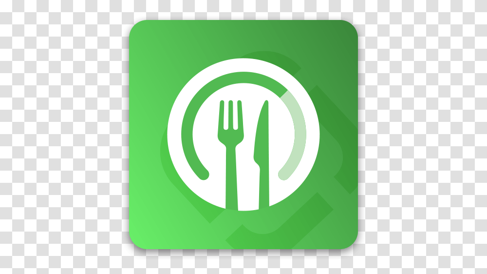 Runtastic Balance Food Diary Calorie Green Calorie Counter Logo, Fork, Cutlery, Plant, Symbol Transparent Png