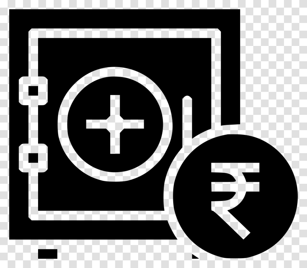 Rupee Icon Fee Payment In Rupee Icon, Stencil, Number Transparent Png