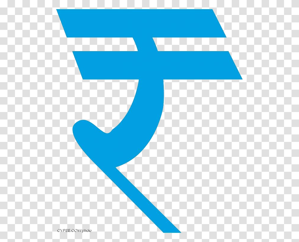 Rupee Symbol File Rupee Icon In Blue, Axe, Tool, Logo, Trademark Transparent Png