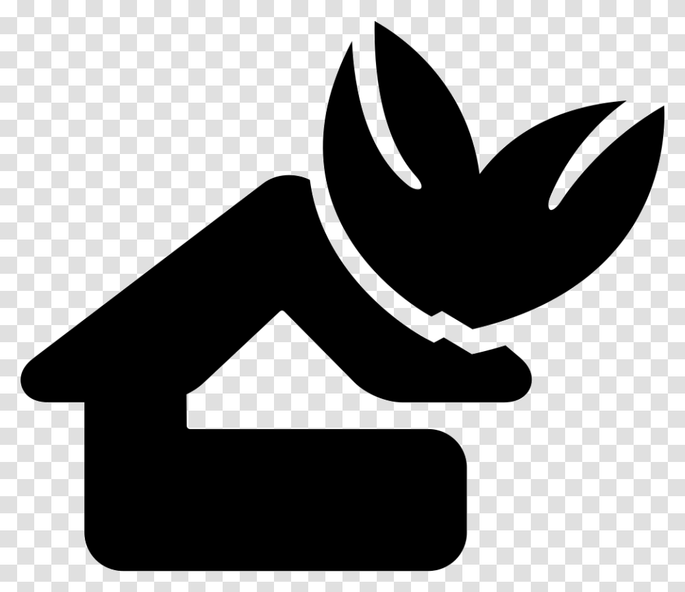 Rural Hotel House Symbol Hotel Rural Simbolo, Stencil, Axe, Tool, Silhouette Transparent Png