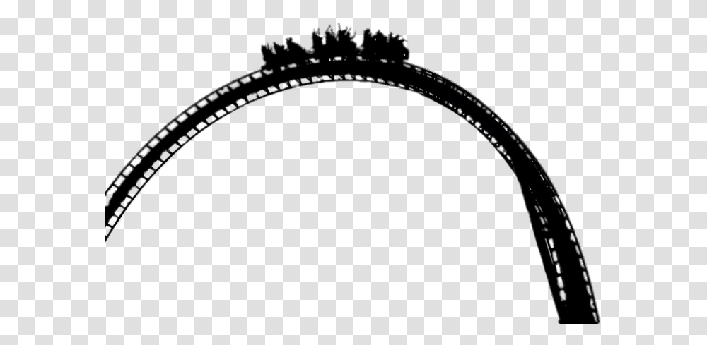 Rusa Blanco Y Negro Black And White Roller Coaster, Accessories, Accessory, Jewelry, Tiara Transparent Png
