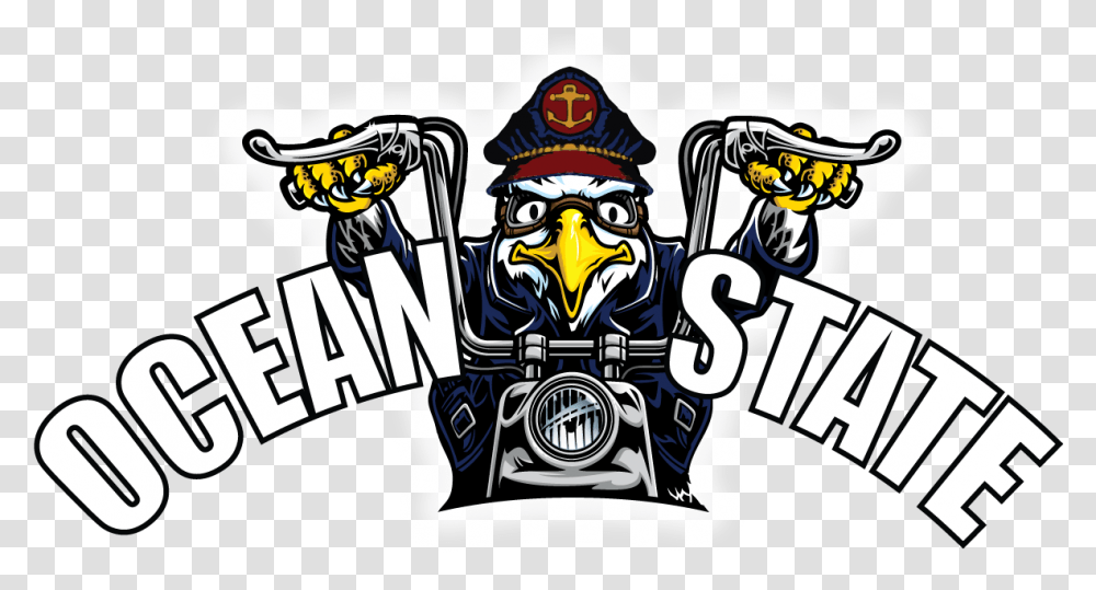 Russ Ocean State Harley Davidson, Pirate, Emblem, Doodle Transparent Png