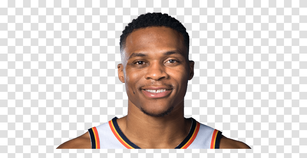 Russel Westbrook, Face, Person, Smile Transparent Png