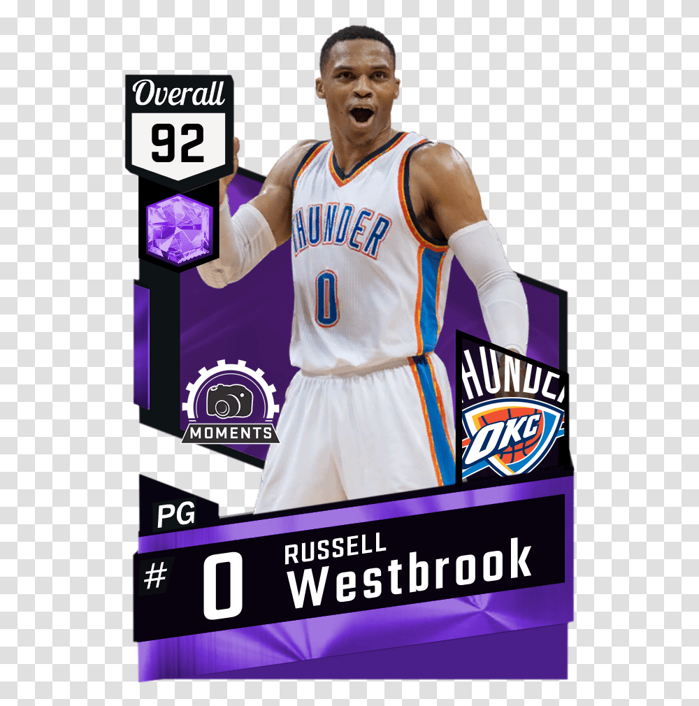 Russell Westbrook 99 Overall, Poster, Advertisement, Person Transparent Png