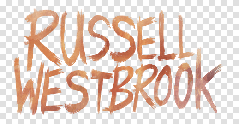 Russell Westbrook Calligraphy, Handwriting, Alphabet, Cross Transparent Png
