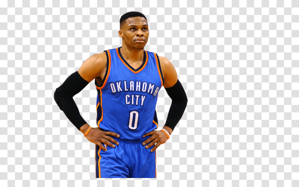 Russell Westbrook, Person, T-Shirt, People Transparent Png