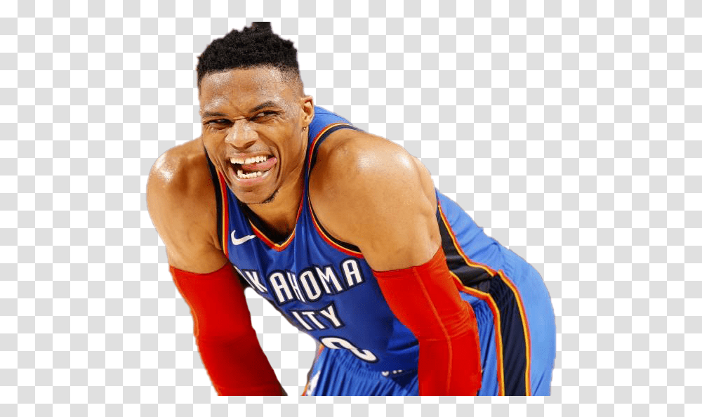 Russell Westbrook Image, Person, Sport, Athlete, Lifejacket Transparent Png
