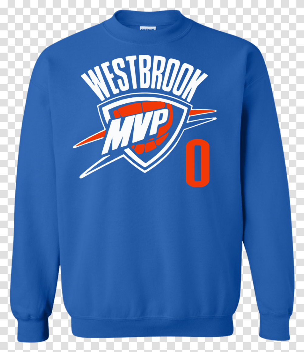 Russell Westbrook Mvp T Shirt, Apparel, Sleeve, Long Sleeve Transparent Png