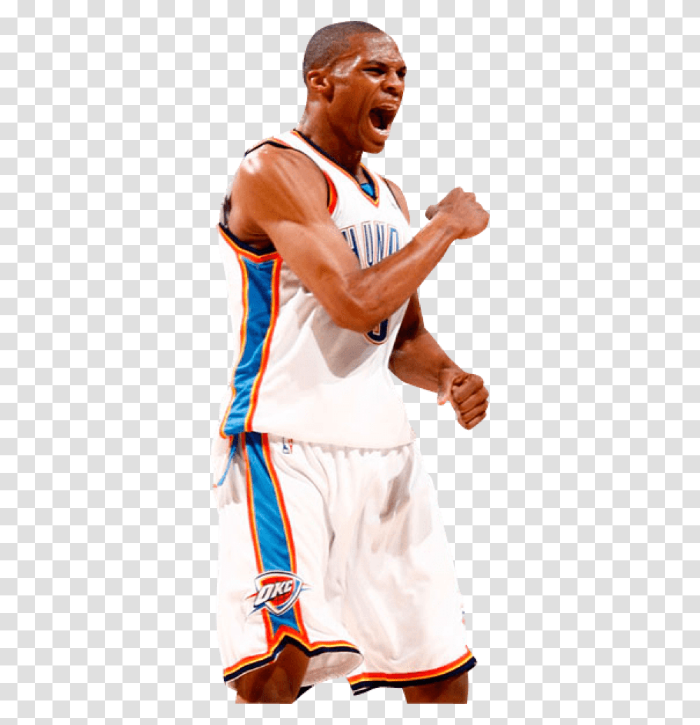 Russell Westbrook, Person, Human, People, Team Sport Transparent Png