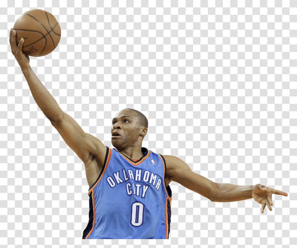 Russell Westbrook White Background Download Oklahoma City Thunder Season, People, Person, Human, Team Sport Transparent Png