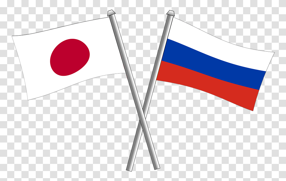 Russia And Japan, Flag, Stick, American Flag Transparent Png