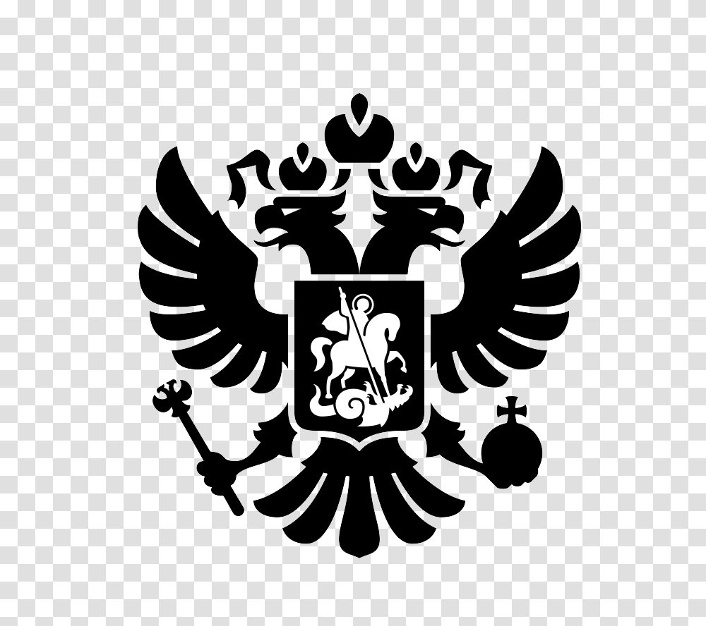Russia, Country, Emblem, Stencil Transparent Png