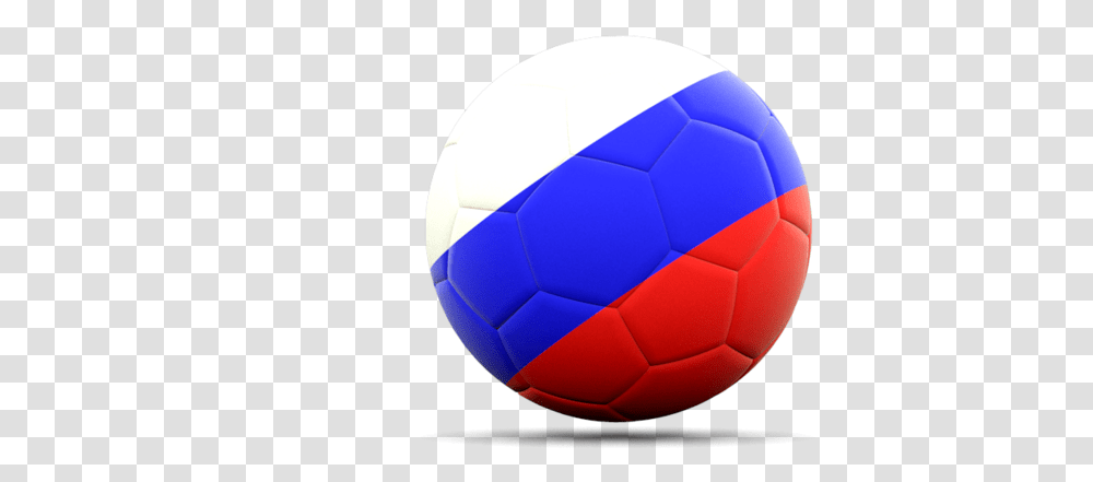 Russia Flag Football Icon Russian Flag Soccer Ball, Team Sport, Sports, Sphere Transparent Png