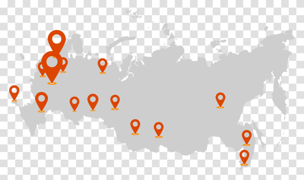 Russia Map, Diagram, Plot, Atlas Transparent Png