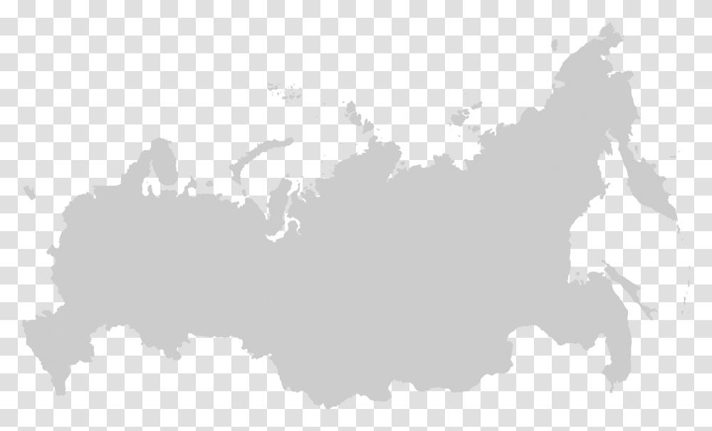 Russia Map Russia Map Outline, Diagram, Atlas, Plot, Stencil Transparent Png