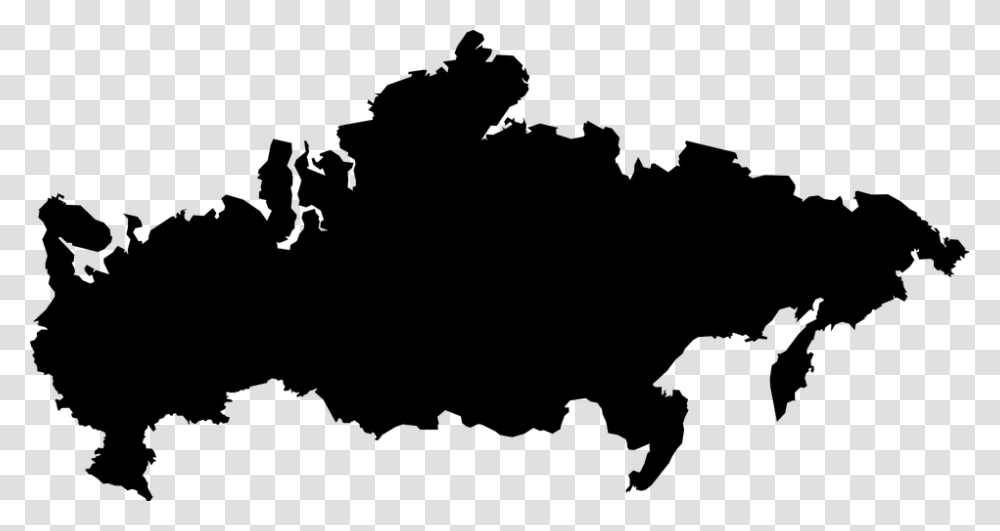 Russia Map World Map Of The World Earth Vector Russia Map Vector, Gray Transparent Png
