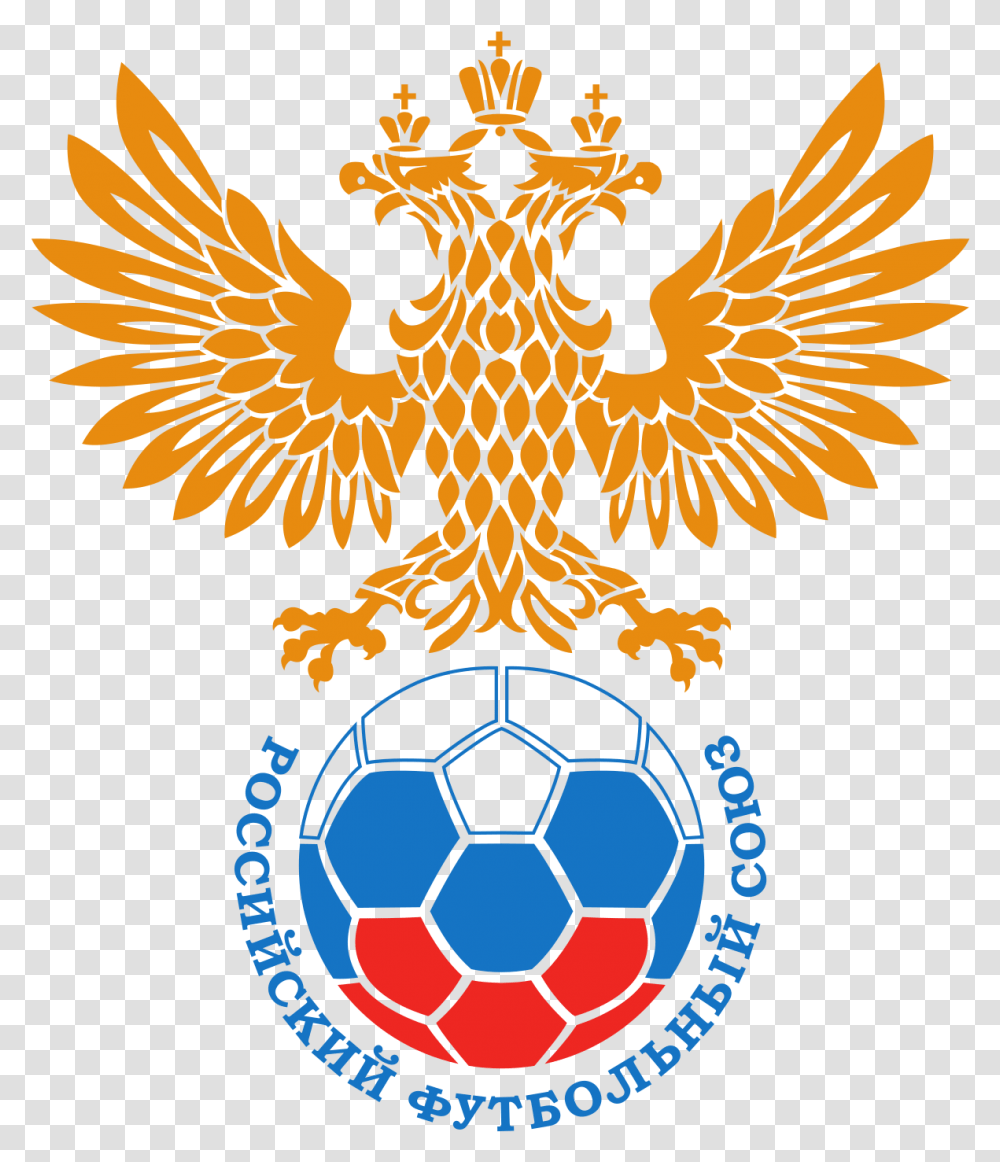 Russia National Football Team Wikipedia Russia Football Team Logo, Symbol, Soccer Ball, Team Sport, Sports Transparent Png