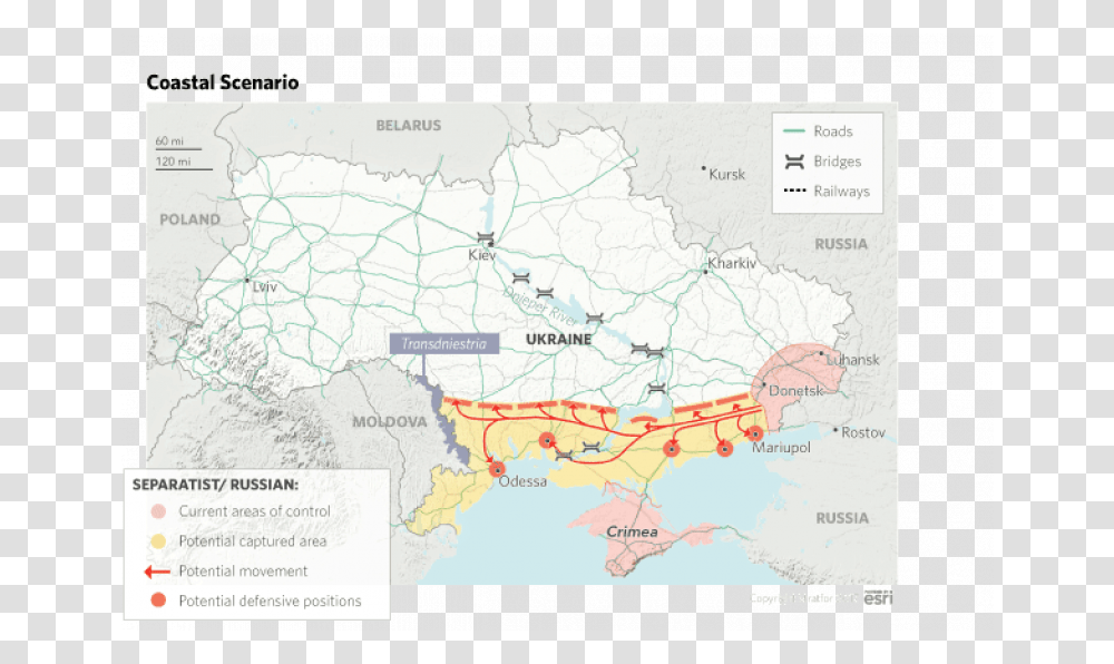 Russia Ukraine Invasion Scenario, Plot, Map, Diagram, Atlas Transparent Png
