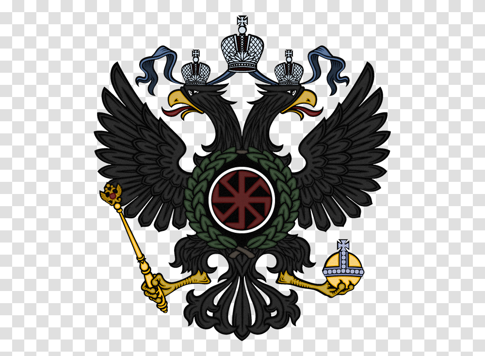 Russian Empire Flag, Emblem, Logo, Trademark Transparent Png