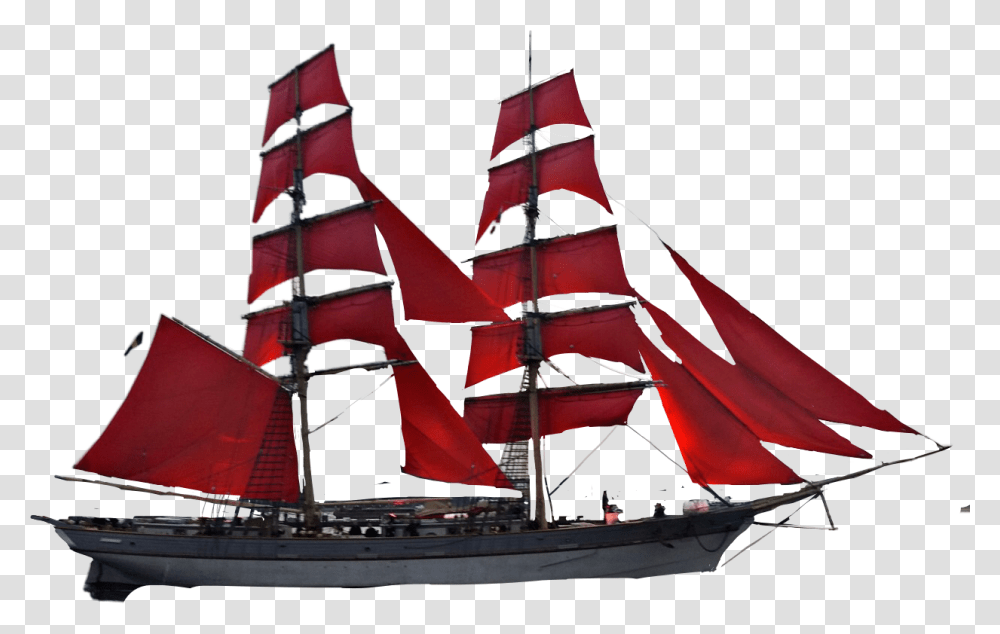 Russian Ship Stpetersburg Pirateship Ships Sail Sail, Watercraft, Vehicle, Transportation, Vessel Transparent Png