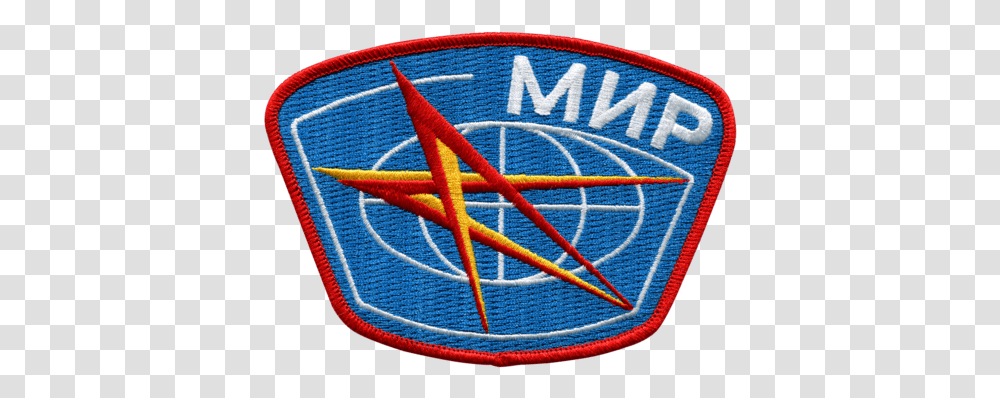 Russian Space Agency Russia Space Station Logo, Symbol, Trademark, Rug, Emblem Transparent Png