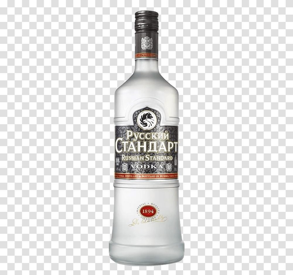 Russian Standard Vodka 1l Russian Vodka, Liquor, Alcohol, Beverage, Drink Transparent Png