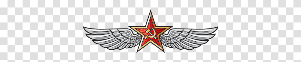 Russian Symbol Emblem, Star Symbol, Cross Transparent Png