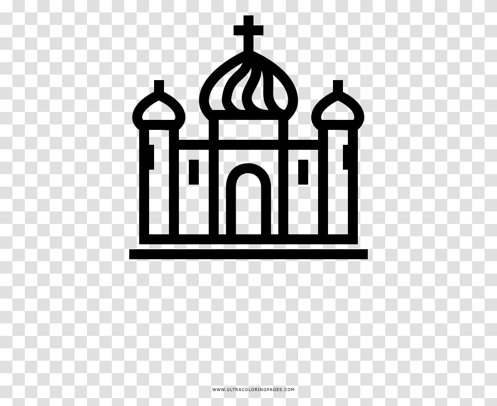 Russian Temple Coloring, Gray, World Of Warcraft Transparent Png
