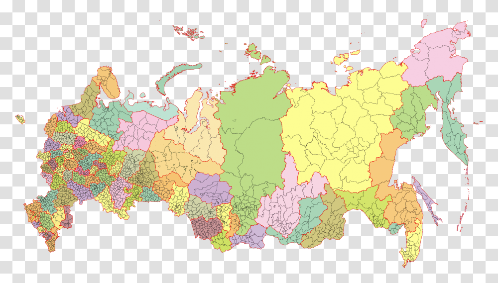 Russische Fderation, Map, Diagram, Plot, Atlas Transparent Png