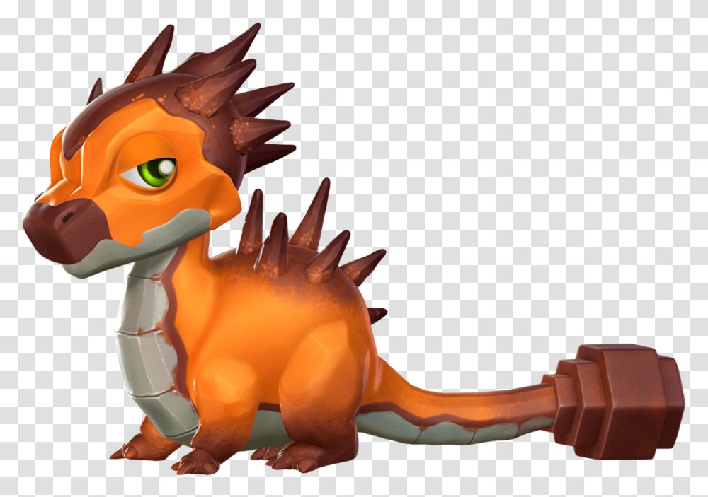 Rust Dragon, Toy, Animal, Reptile, Dinosaur Transparent Png