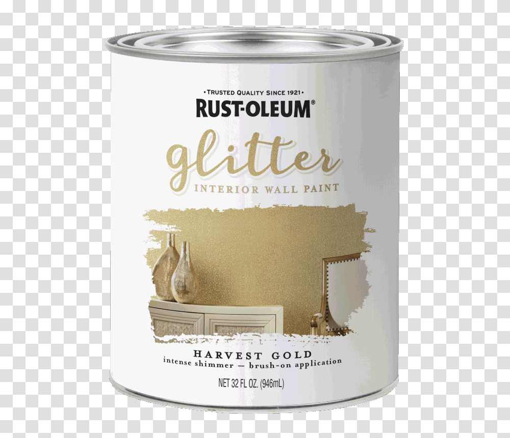 Rust Oleum Glitter Interior Wall Paint Rustoleum Gold Glitter Paint, Canned Goods, Aluminium, Food, Tin Transparent Png