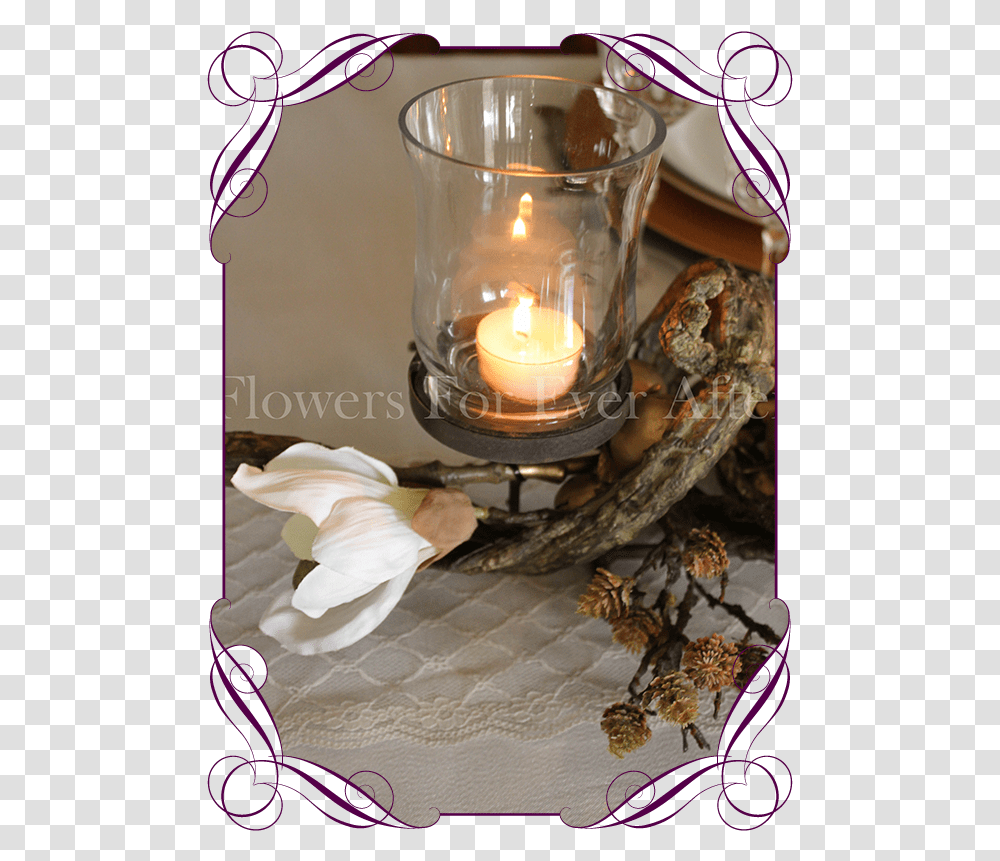 Rustic Christmas Table Centrepiece Candle Decoration Advent Candle, Fire, Flame, Snake, Animal Transparent Png