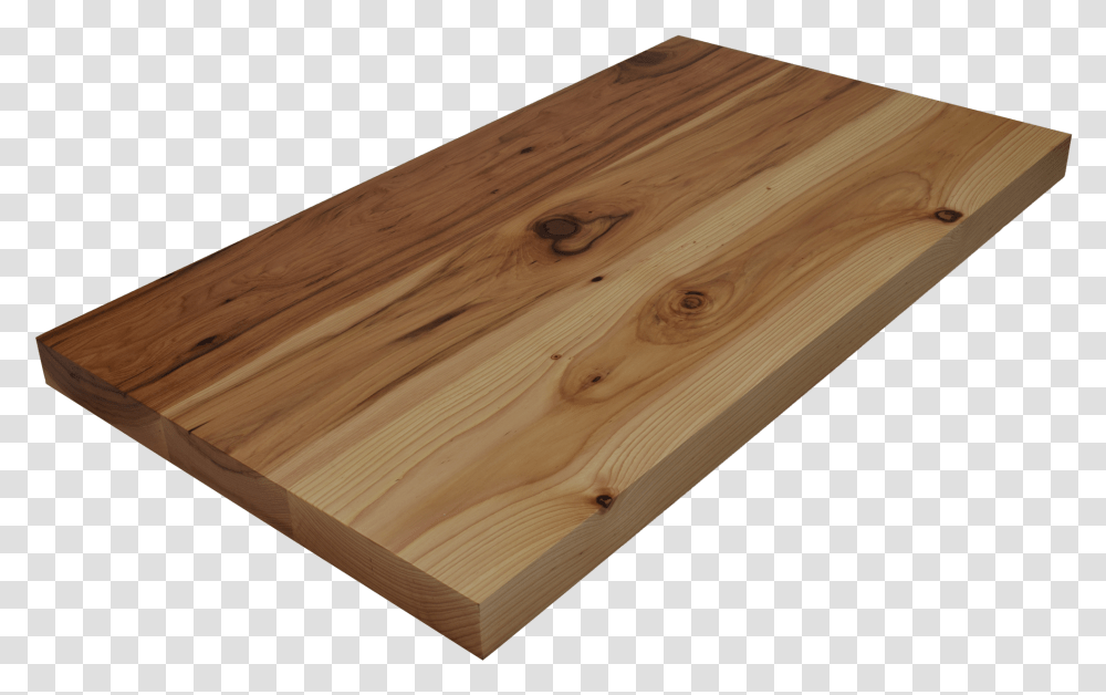 Rustic Hickory Wide Plank Countertop Plank, Tabletop, Furniture, Wood, Lumber Transparent Png