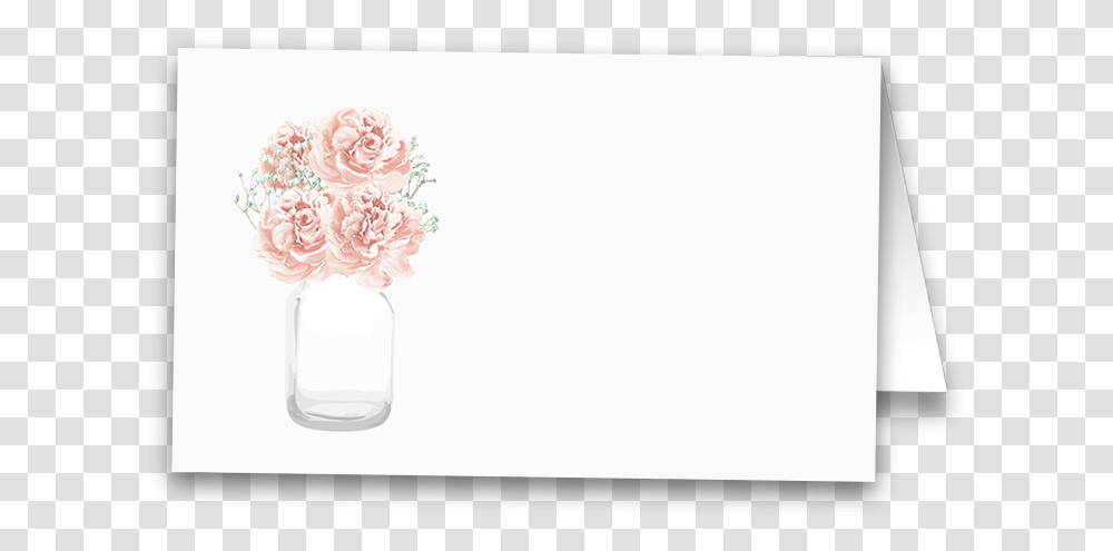 Rustic Mason Jar Wedding Escort Seating Cards Rose, White Board, Plant, Flower, Blossom Transparent Png