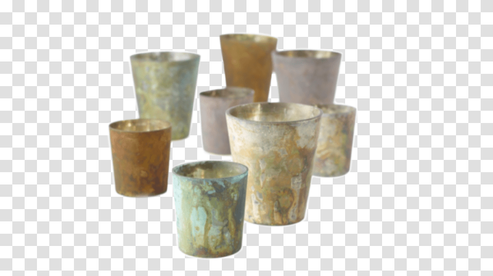 Rustic Votive Sassi Votive, Cylinder, Cup, Pottery, Porcelain Transparent Png