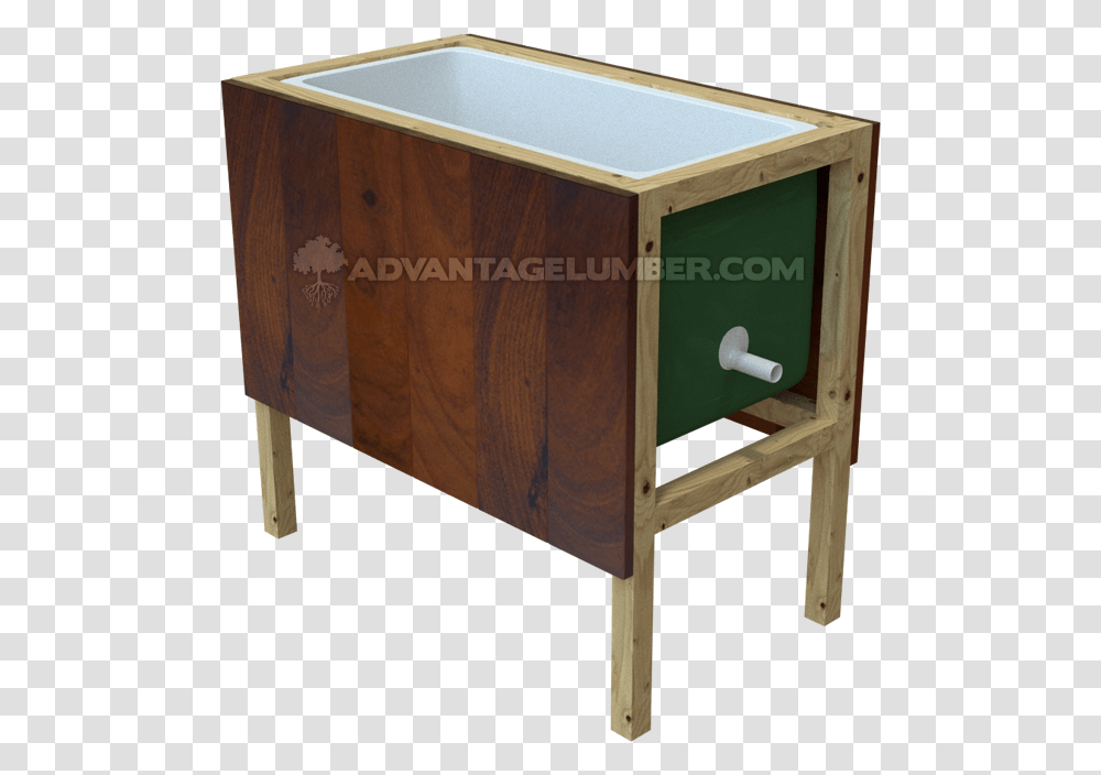 Rustic Wood Frame End Table, Furniture, Cabinet, Hardwood, Drawer Transparent Png