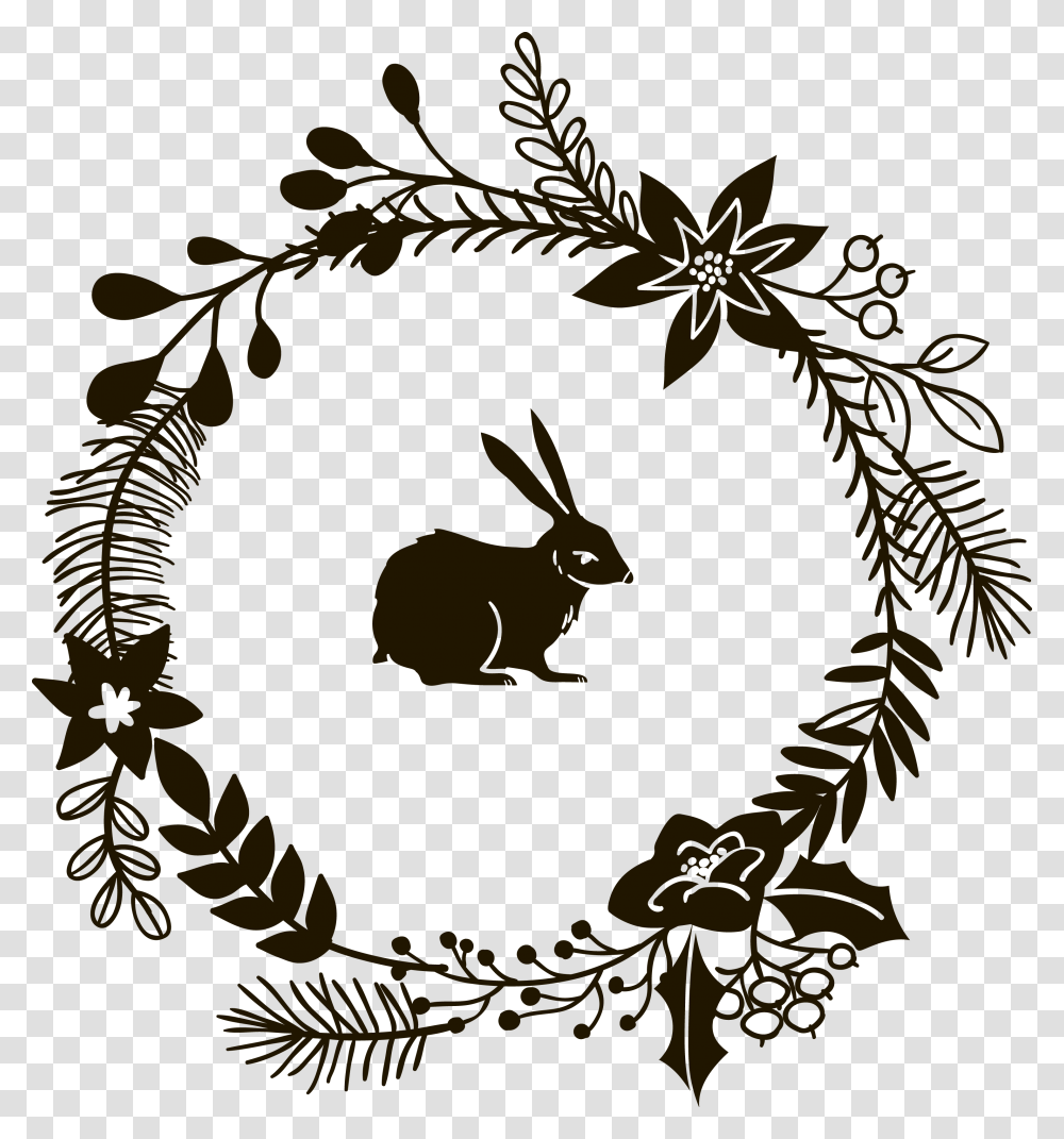 Rustic Wreath, Antelope, Wildlife, Mammal, Animal Transparent Png