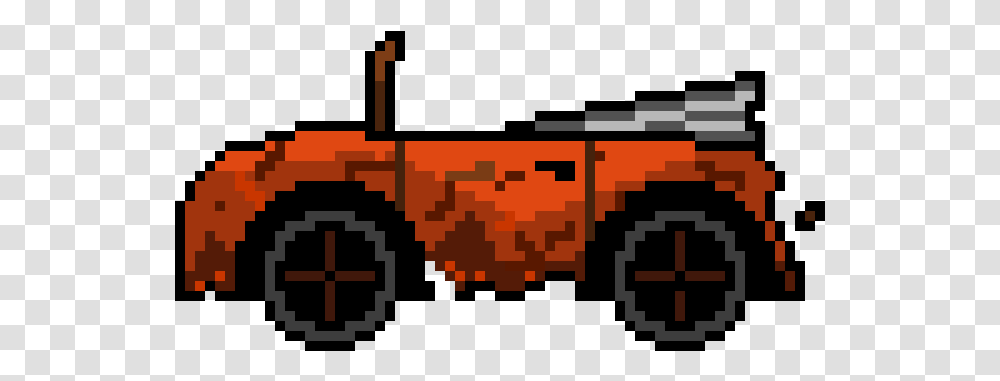 Rusty Car Pixel Art, Rug, Vehicle, Transportation, Minecraft Transparent Png